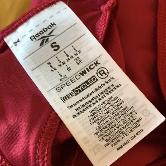 2/$30❤️ REEBOK Run Speedwick Tank NWT - Picture 9 of 10